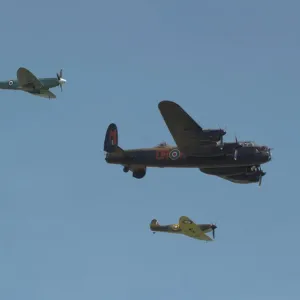 Battle of Britain Memorial Flight Print 2006 RAF Waddington Airshow Battle of Britain Memorial Flight Print 2006 RAF Waddington Airshow