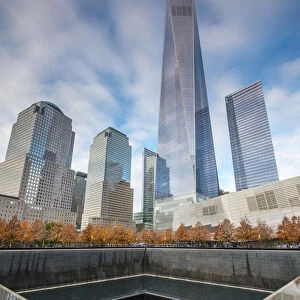 911 Memorial, Ground Zero, Lower Manhattan, New York City, New York, USA