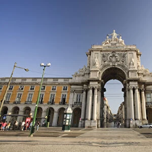 Arco da Rua Augusta, Baixa, Lisbon, Portugal