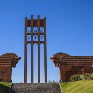 Armenia, near Armavir, Sardarapat War memorial