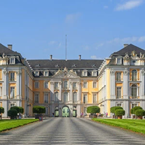 Augustburg Palace, UNESCO World Cultural Heritage site, Bruhl, North Rhine-Westphalia, Germany