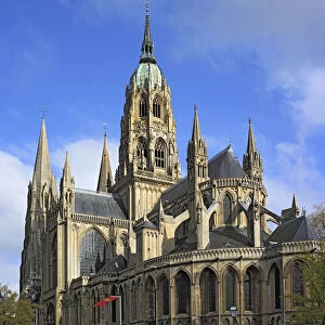 Bayeux cathedral, Bayeux, Calvados department, Lower Normandy, France