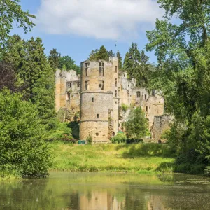 Beaufort castle, Kanton Echternach, Luxembourg