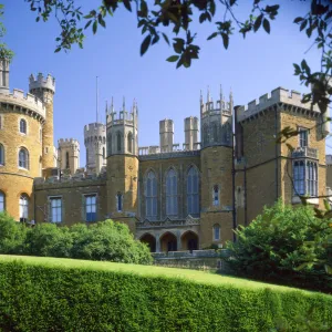 Belvoir Castle, near Grantham, Leicestershire, England