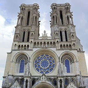 Cathedral of Our Lady of Laon, Laon, Aisne department, Picardy, France