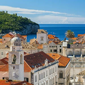 Croatia, Dubrovnik, View of the rooftops
