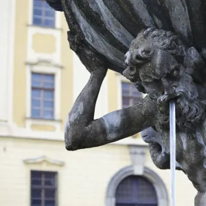 Czech Republic, Moravia, Olomouc, Fountain Of The Tritons In Republic Square (Nam