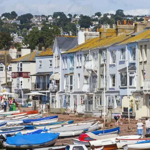 England, Devon, Teignmouth, Waterfront Housing