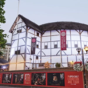 England, London, Southwark, Bankside, Shakespeares Globe Theatre