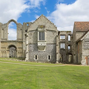 Europe, United Kingdom, England, Norfolk, Castle Acre, Castle Acre Priory, founded