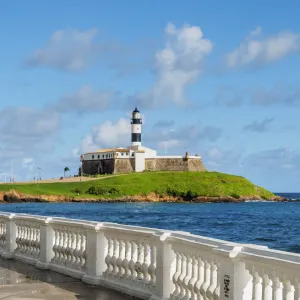 Farol da Barra, lighthouse, Salvador, State of Bahia, Brazil