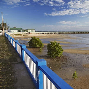 Ferry pier and Inhambane Bay, Inhambane, Mozambique