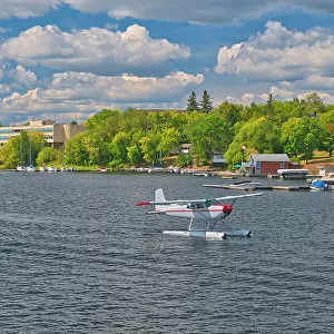 Float plane on Lake of the Woods Kenora, Ontario, Canada