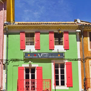 France, Provence, Orange, Colourful buildings