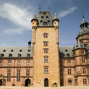 Germany, Bayern / Bavaria, Aschaffenburg, Schloss Johannisburg castle