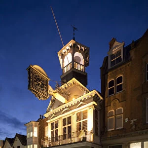 Guildhall, High Street, Guildford, Surrey, England