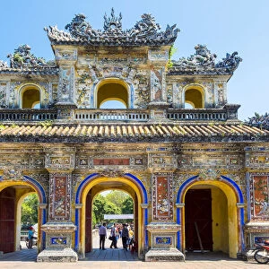 Hien Nhon Gate (Cua Hien Nhon) entrance to Imperial City, Hue, Thua Thien-Hue Province