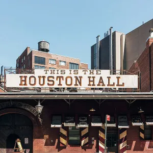 Houston Hall, Massive beer hall and Brew pub located in New York City West Village, USA