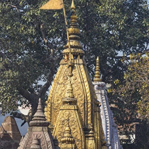 India, Uttar Pradesh, Varanasi, Vishwanath Golden Temple