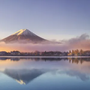 Japan, Fuji - Hakone - Izu National Park, Mt Fuji and Kawaguchi Ko Lake