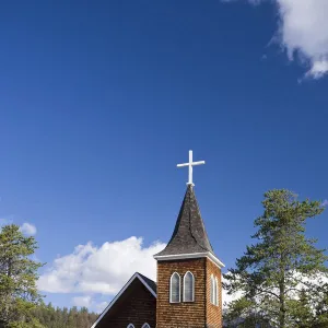 Jasper Lutheran Church, Jasper Town, Jasper National Park, Alberta, Canada