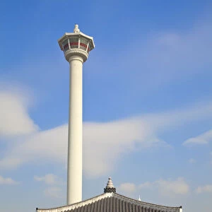 Korea, Gyeongsangnam-do, Busan, Yongdusan Park, Busan Tower