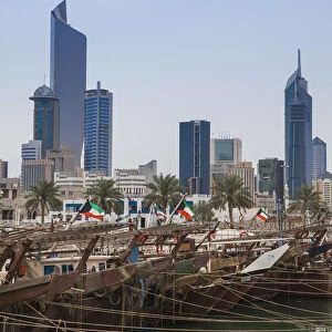 Kuwait, Kuwait City, Old Ships port