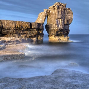 Limestone Sea Stack at Portland Bill on the Isle of Portland, Jurassic Coast, Dorset