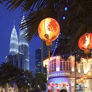 Malaysia Tourist Centre and Petronas Towers, Kuala Lumpur, Malaysia
