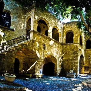 Medieval Architecture, Rhodes Town, Rhodes, Greece