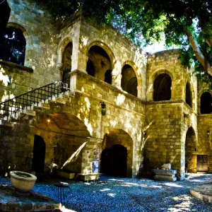 Medieval Architecture, Rhodes Town, Rhodes, Greece