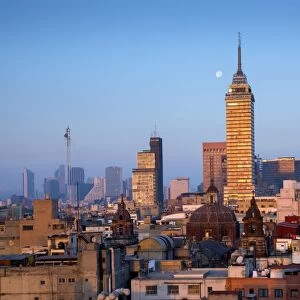 Mexico, Mexico City, Torre Latinoamericana, LatinAmerican Tower, Landmark, Skyline