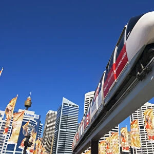 Monorail, Darling Harbour, Sydney, New South Wales, Australia