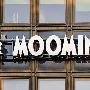 Moomin Shop, detailed view, Helsinki, Uusimaa County, Finland