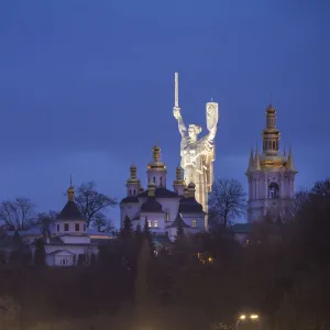 Motherland Monument & Pechersk Lavra (Monastery of the Caves), Kiev (Kyiv), Ukraine