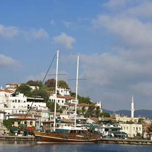 Old Town and Marina in Marmaris, Aegean, Turquoise Coast, Turkey
