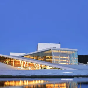 The Opera House, Norwegian National Opera and Ballet, by Snohetta architects in Bjorvika