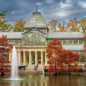 Palacio de Cristal, Buen Retiro Park, Madrid, Spain