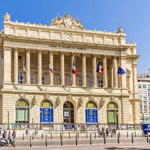 The Palais de la Bourse, Marseille, Provence Alpes Cote d Azur, Provence France