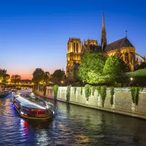 Notre Dame Cathedral Print, Paris Notre Dame Cathedral Print, Paris
