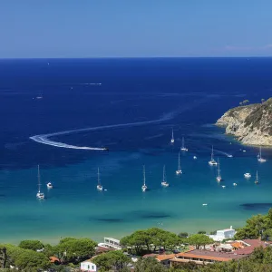 Procchio Beach, Elba Island, Livorno District, Tuscany, Italy