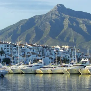 Puerto Banus Marina, Marbella, Malaga Province, Andalucia, Spain