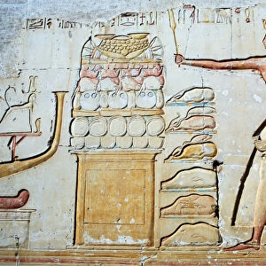 Ramesses II temple (13th century BC), Abydos, Egypt