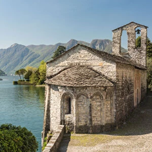 Romanesque church of San Giacomo in Spurano, Ossuccio, Como province, Lombardy, italy