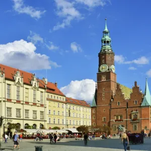 The Rynek (Market Square) and the Old Town Hall