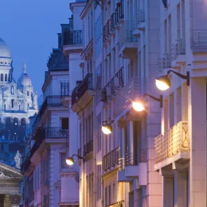 Sacre Coeur & Notre Dame de Lorette, Paris, France