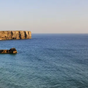 Sagres cape, where the great world discoveries of Portugal were planned by Infante