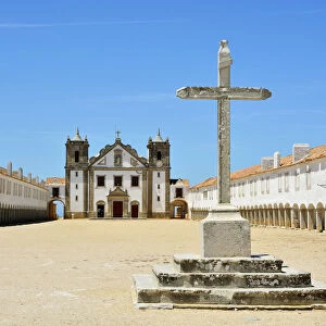 The sanctuary of Cape Espichel. Sesimbra, Portugal