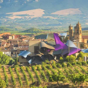 Spain, Basque Country, Alava province, Elciego