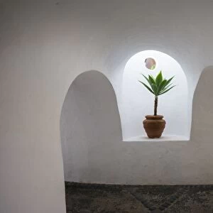 Spain, Canary Islands, Lanzarote, Oasis de Nazaret, Lagomar, former house of actor Omar Sharif